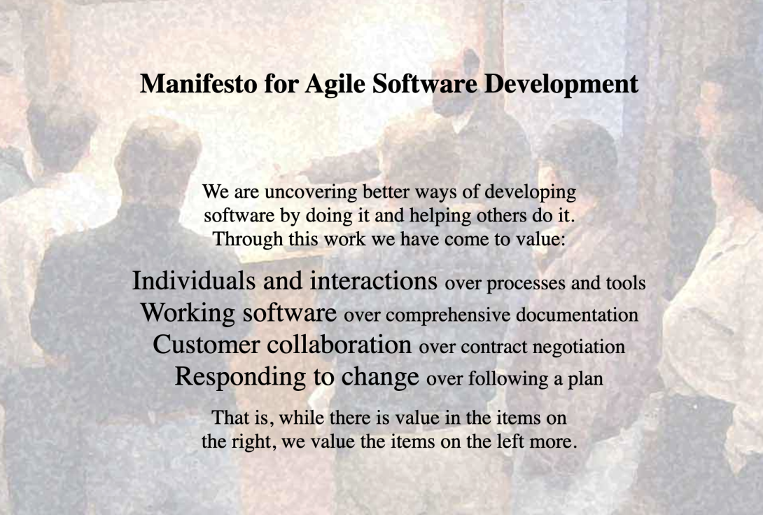 Agile Mindset.