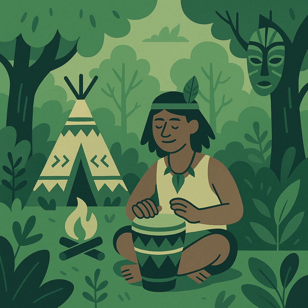 Tribal culture.